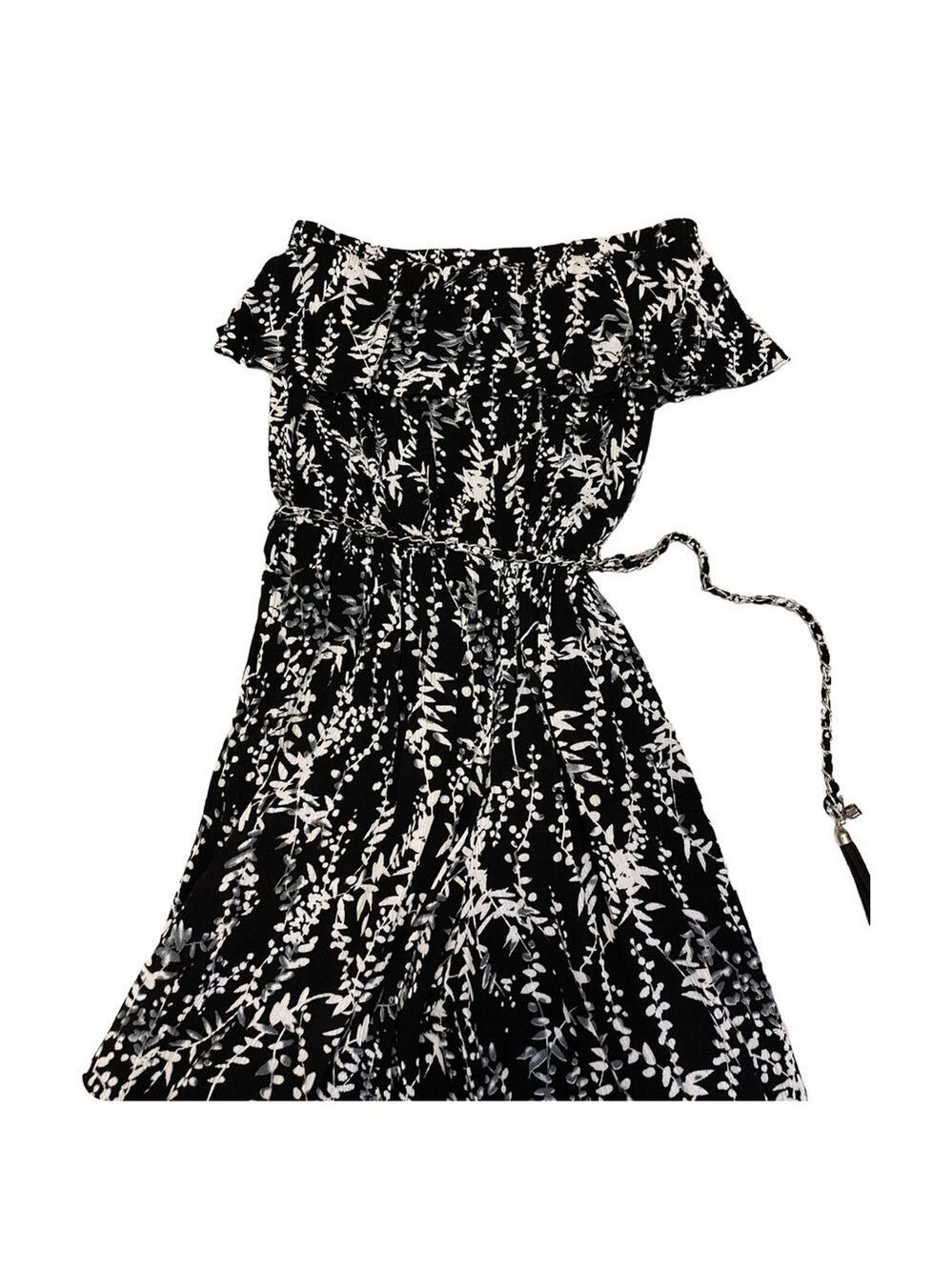Coco Bianco Women's Jumpsuit in Black/ White Designs for the Evening Size Medium